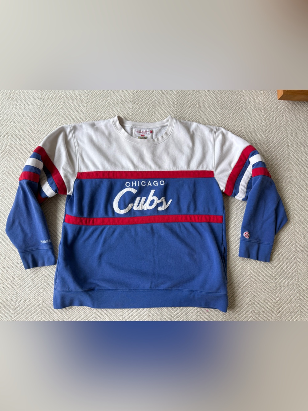 Vintage Style Chicago Cubs Crewneck Sweater 5XL